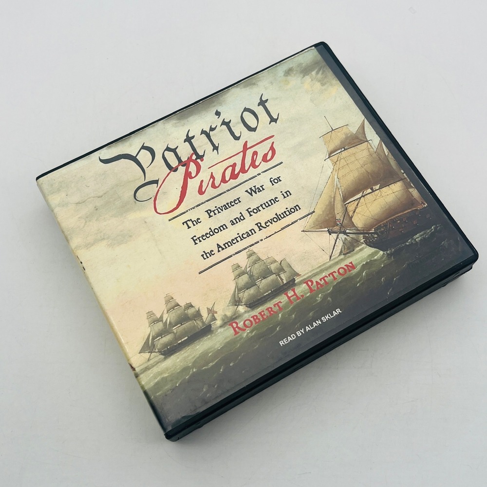 Robert H Patton Patriot Pirates Audiobook CD 9 Disc Unabridged